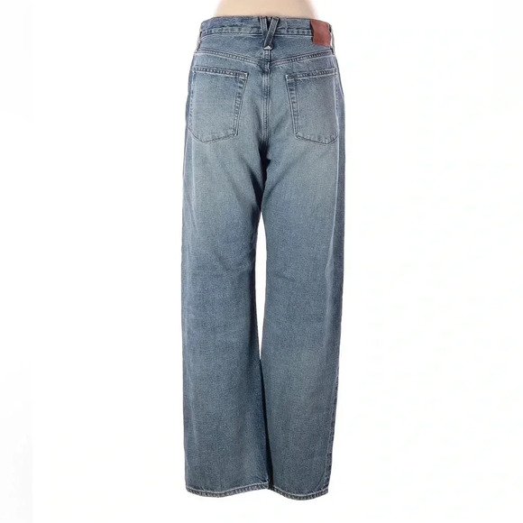 Point Sur J. Crew Jeans Women’s Sz 29 Light Blue Denim Cotton Vista Straight Leg - Picture 2 of 6